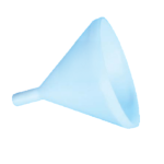 Funil em PE reforçado