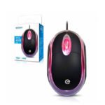 Mouse mini USB Óptico Com Led