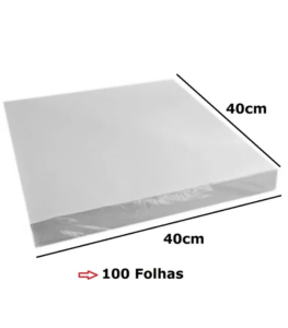 Papel Filtro Qualitativo 80g Quadrado