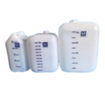 Bombona PE Graduada com Tampa Lacre e Batoque sem Torneira