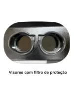 Câmara Escura Com Duas Lâmpadas UV 254/365NM