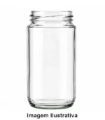 Pote de Vidro Az 200 Baixo 350ml