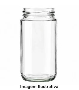 Pote de Vidro Az 200 Baixo 350ml