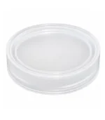 Tampa Plástica 63mm Baixa Cristal